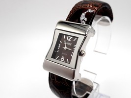 Suisse Watch Women New Battery Brown Band 24mm Brown Dial - £15.68 GBP