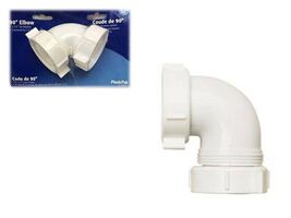 Threaded Outlet Elbow, 1-1/2&quot; - Plumb Pak PP66-10W - $0.99