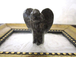Peruvian Mini Soapstone Carving, Shelf / Planter Sitter / Fetish Animals, Angels - £6.38 GBP