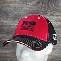 NEW Inland Truck Parts Service Strapback Adult Cap Hat Trucker Red Black... - £8.09 GBP