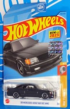 Hot Wheels New For 2023 Factory Set HW Turbo &#39;89 Mercedes-Benz 560 SEC AMG Black - £3.99 GBP