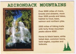New York Postcard Adirondack Mountains  - £1.69 GBP