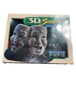 3D Sculpture Layer Puzzle The Masks of Comedy and Tragedy 1995 Milton Br... - €28,51 EUR