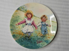 Playtime Mary Vickers 8 inch Plate Wedgwood Queens Ware Limited Edition #2637H - £23.88 GBP