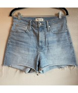 Madewell Blue Denim Shorts Curvy Perfect Vintage Shorts 27 Cut Off Boho ... - $460.37 MXN