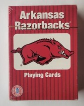 Arkansas Razorbacks Logo Playing Cards By Patch Collegiate Licensed - £6.28 GBP
