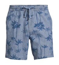 GEORGE™ ~ BLUE PALM ~ Above the Knee ~ Twill ~ Pull-On ~ XL (40-42) Men&#39;... - £17.91 GBP
