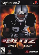 NFL Blitz 2002 PS2 Great Condition Complete Fast Shipping - $19.93