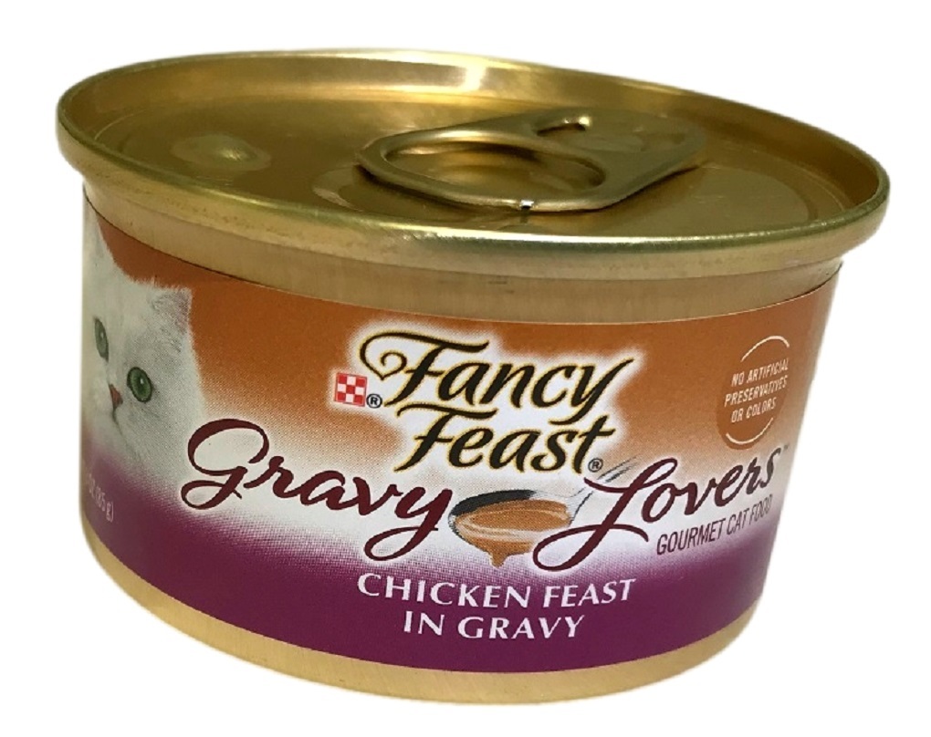Fancy Feast Gravy Lovers Adult Grilled Chicken Wet Cat Food, 3 oz - 1 Single Can Item image 3
