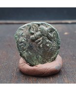 Antica moneta greca romana bizantina kushan patina verde cn-7y - $526.44 MXN