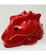 Starbucks Lunar Chinese New Year DRAGON 2012 Rec Money Coin Cash Piggy Bank - $2,836.88 MXN