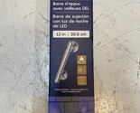 Evekare LED Nightlight Grab Bar 12&quot; Polished Stainless  - $29.77