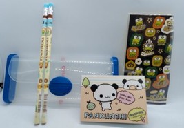 Rare Pankunchi, Keroppi &amp; Tenorikuma Sanrio Lot with Pencil Holder  - £19.37 GBP