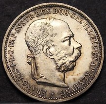 Austria Corona, 1893 Gem Unc Silver - $99.79