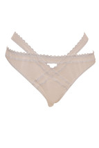 Agent Provocateur Womens Panties Sheer Elegant Lingerie White Size M - £53.39 GBP