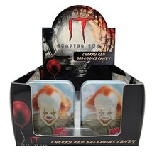 It! The Movie PennyWise Red Balloon Shaped Candy Embossed Metal Tin Box of 12 - £32.47 GBP