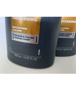 2 DOVE Men+Care THICKENING Fortifying Shampoo With Caffeine &amp; Calcium 13... - £27.24 GBP