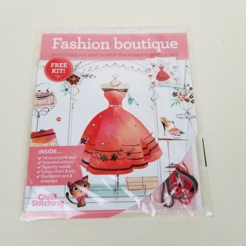 Primary image for FASHION BOUTIQUE FREE KIT ONLY The World Of Cross Stitching Magazine SEP 2018