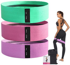 Resistance Bands for Legs and Butt Exercise Bands - Non-Slip Booty Bands - £12.16 GBP