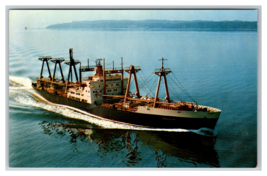 SS Oregon Mail American Mail Line Passenger and Cargo Ship Postcard Unposted - £3.83 GBP