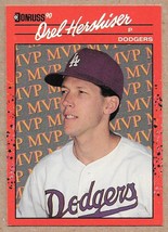 1990 Donruss Bonus MVP&#39;s #BC-5 Orel Hershiser Los Angeles Dodgers ERR - £1.48 GBP