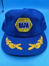Vtg NAPA Louisville MFG Trucker Cap Snapback Hat Made In USA - £16.41 GBP