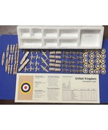 Axis &amp; Allies Replacement Pieces United Kingdom Full Set 75 Pieces Chart... - $35.77 CAD