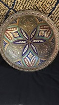 Beautiful colored hand crafted Moroccan Ceramic Plate - £320.14 GBP