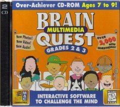 Brain Quest: 2nd &amp; 3rd Grades [ Windows and MAC ] {2 CD-ROMs} Interactive Softwa - £54.08 GBP