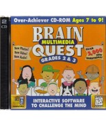 Brain Quest: 2nd &amp; 3rd Grades [ Windows and MAC ] {2 CD-ROMs} Interactiv... - £53.99 GBP