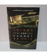 Things that Can and Cannot Be Said: Essays and Conversations Paperback - $2.64 CAD