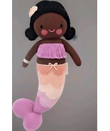 Cuddle &amp; Kind 13&quot; Maya The Mermaid Knit Plush Soft Toy NIP - $138.68 CAD