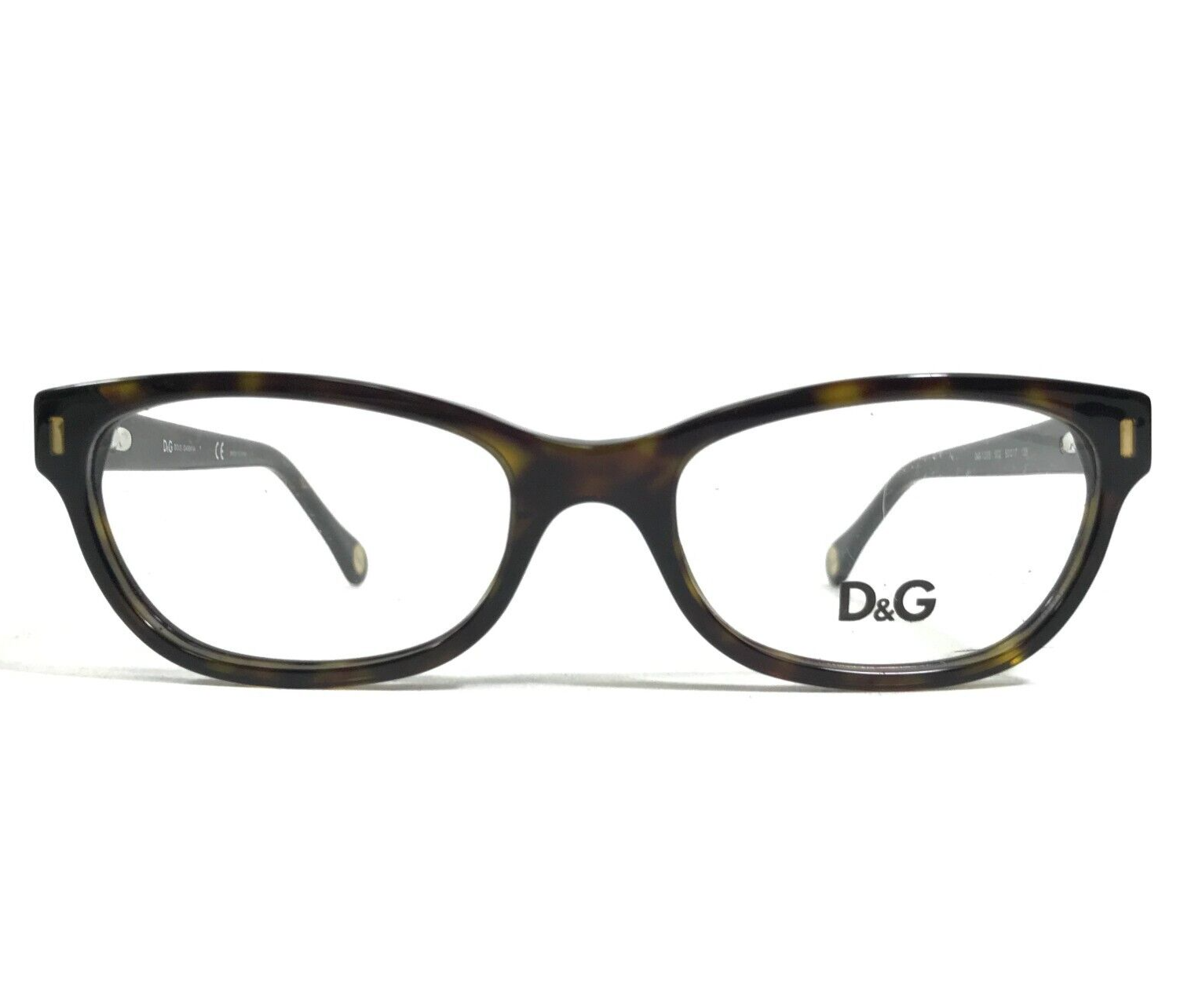 Dolce & Gabbana Eyeglasses Frames D&G1205 502 Tortoise Cat Eye 50-17-135 - $74.75
