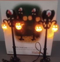 2001 Dept 56 Original Halloween Village Accessory Gothic Street Lamps #5... - $279.40 MXN