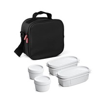 Tatay Urban Food Lunch Bag Kit 10 x 22.5 x 22 cm black  - $38.00