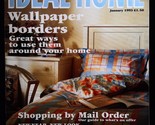 Ideal Home Magazine January 1993 mbox1547 Wallpaper Borders - $6.26