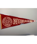 Vintage Nebraska University Felt Pennant College NCAA Football Basketball - £19.79 GBP