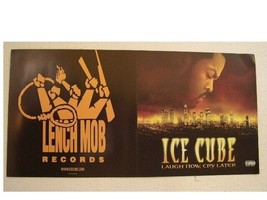 Ice Cube Poster 2 sided Laugh Now Cry Promo - £7.08 GBP