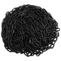 Warning Chain Black 30 m Ø4 mm Plastic - $23.69