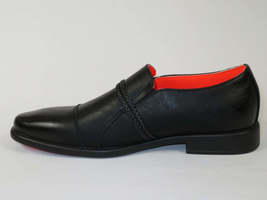 Men's Shoes The Cuban L TAYNO Leather Cap Toe Loafer Black image 4