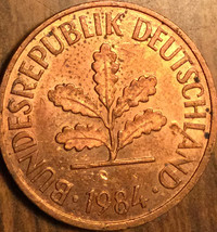 1984 GERMANY 2 PFENNIG COIN - $1.36