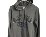 Gap Womens M Gap USA With Stars Gray Summer Weight  Pullover Hoodie - $16.39