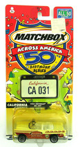 Matchbox Across America CA California 1955 Chevrolet Bel Air #31 50th Birthday  - £3.99 GBP