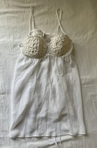 Flora Nikrooz Women&#39;s White Babydoll Size M - e749 - $145.95 MXN