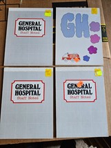 4 Vintage General Hospital TV Series Soap Opera notepads notebooks 1970s... - £16.60 GBP