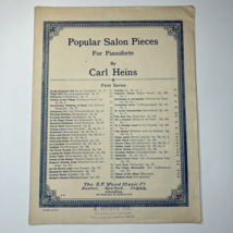 In the Mountain Hut Vintage Sheet Music Popular Salon Pieces by Carl Heins Piano - £8.57 GBP