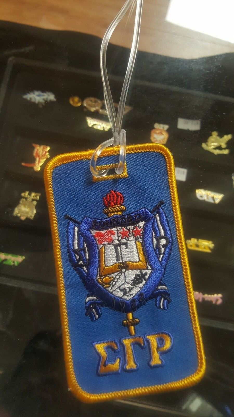 Sigma Gamma Rho  &quot;Crest&quot; Luggage Tag  LUGGAGE BAG TAG 1922 LUGGAGE TAG - $9.80
