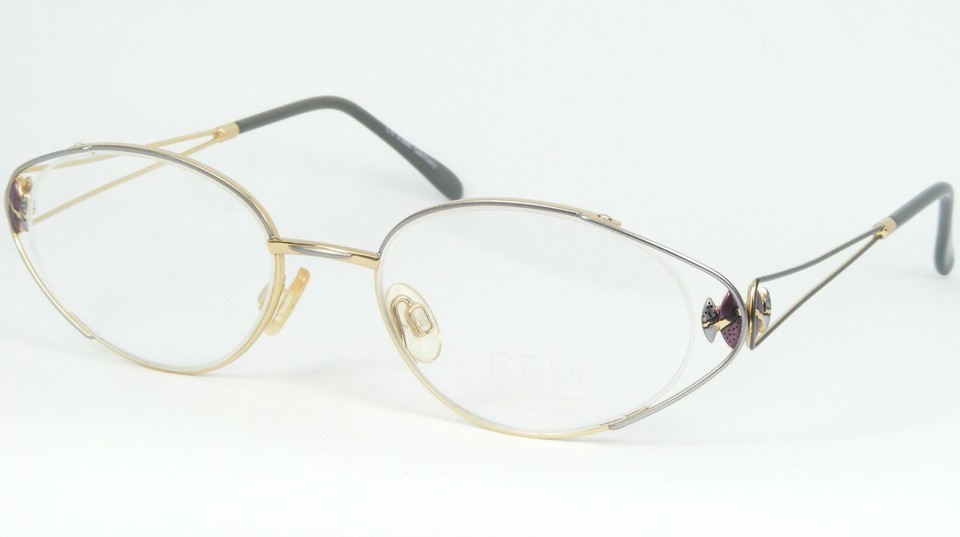 EBM 1310 RT GOLD /SILVER /GREY /PURPLE EYEGLASSES GLASSES 50-18-140mm Ge... - $62.59