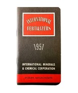 1951 International Fertilizers Memo Book With Calendar Notepad Booklet M... - $41.35 CAD