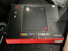 ASUS ROG Balteus Qi Wireless Charging RGB Hard Gaming Mouse Pad - Damage... - $48.38